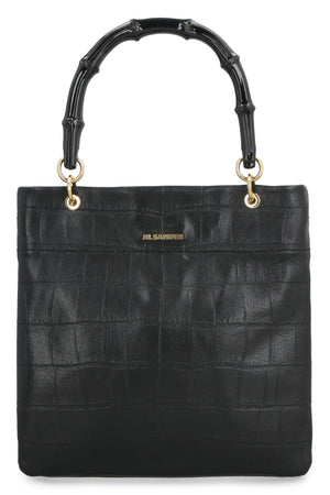 Mini leather tote bag-1